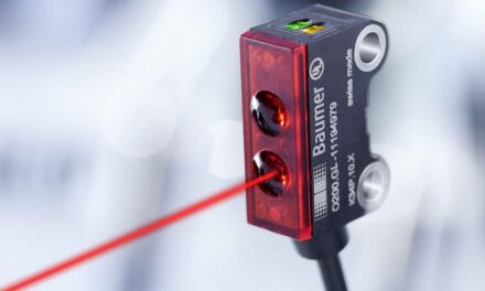 Lasersensor zur Erkennung kleinster Objekte