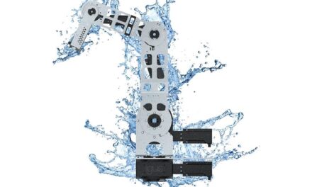 IP44 Roboter bietet Spritzwasser die Stirn