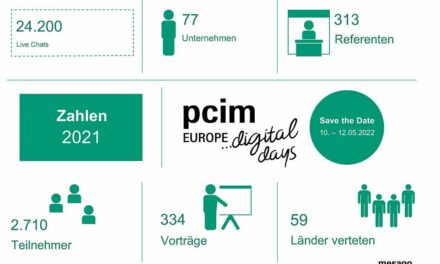 Erneut positive Resonanz für PCIM Europe digital days