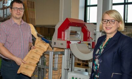 Wago stellt auf biologisch abbaubare Papierluftpolster um