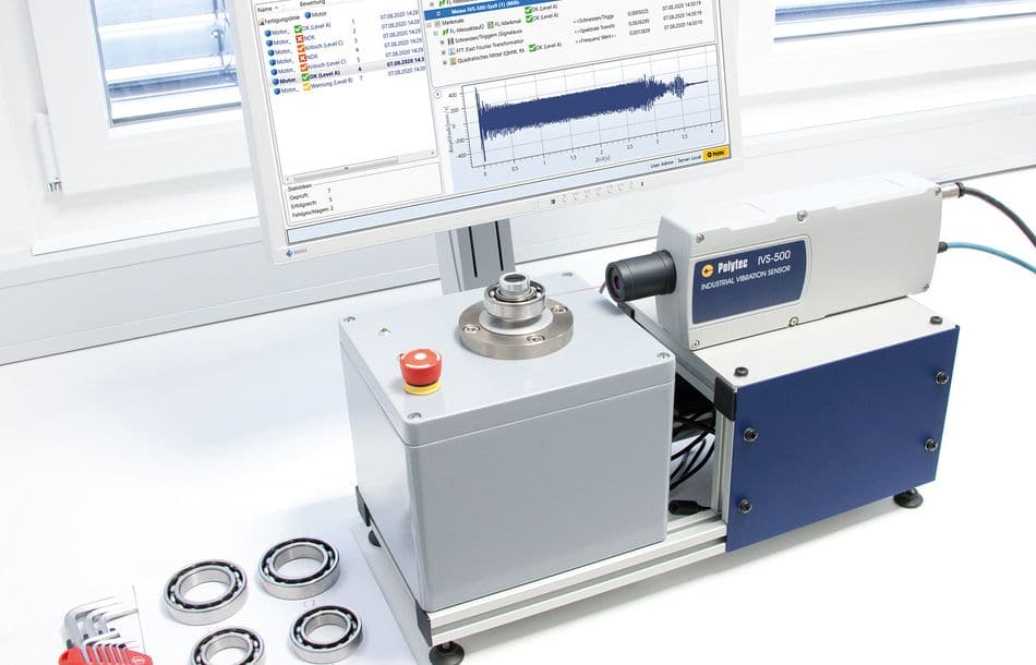 SonicTC QuickCheck – IVS-500 bearing tests