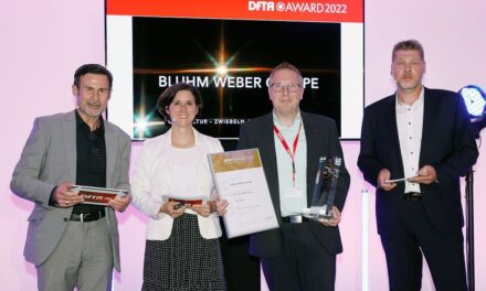 DFTA Award 2022 für Bluhm Systeme