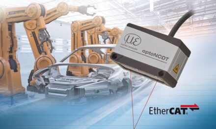 Laser-Sensor mit integrierter EtherCAT-Schnittstelle