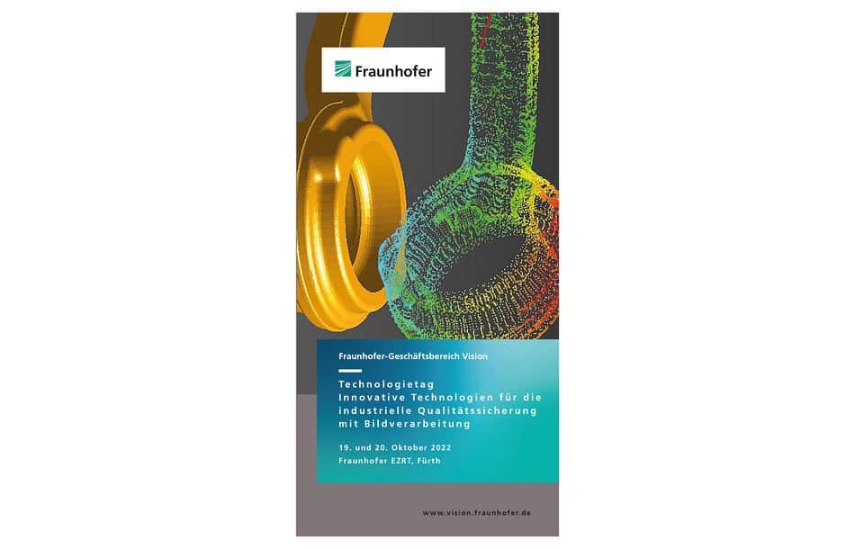 Fraunhofer Vision Technologietag 2022 Bild 1 (Quelle: Fraunhofer