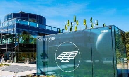 Zukunftsbild wird im All Electric Society-Park Wirklichkeit