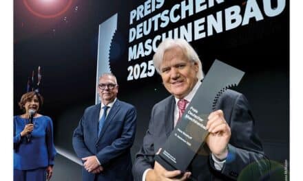 Preis Deutscher Maschinenbau 2025 für Hans Beckhoff