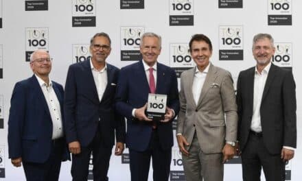 Kübler auf dem Innovationspodium
