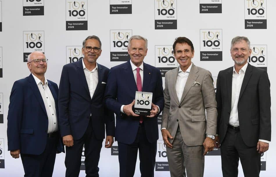 Kübler auf dem Innovationspodium